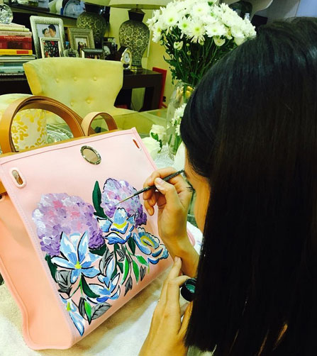 Look: Heart Evangelista Sells Handpainted Hermes Bag