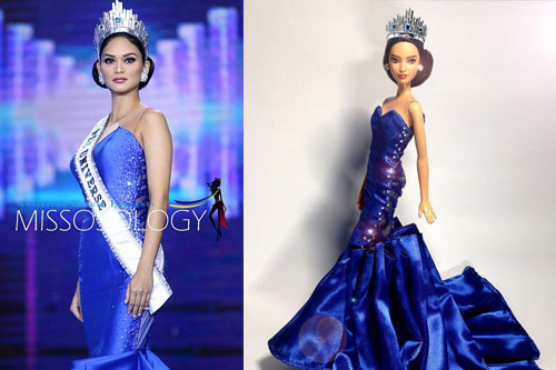 pia wurtzbach barbie doll