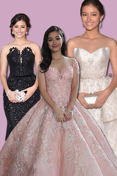 liza soberano pink gown