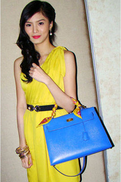 Heart Evangelista paints Hermes bag with the 'language of her soul