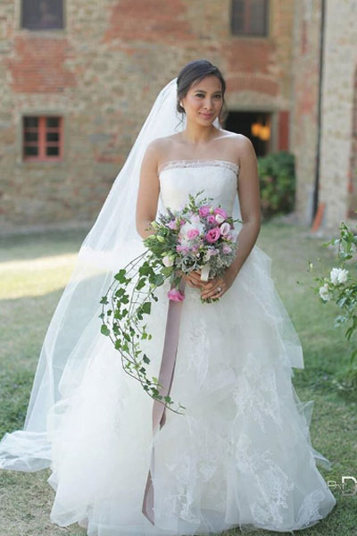 Belle daza 2025 wedding gown