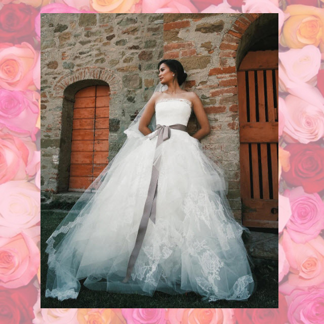 Isabelle daza best sale wedding gown