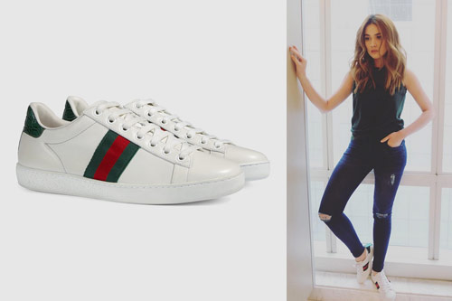 gucci white shoes price