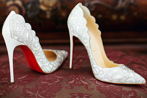 ysl wedding heels