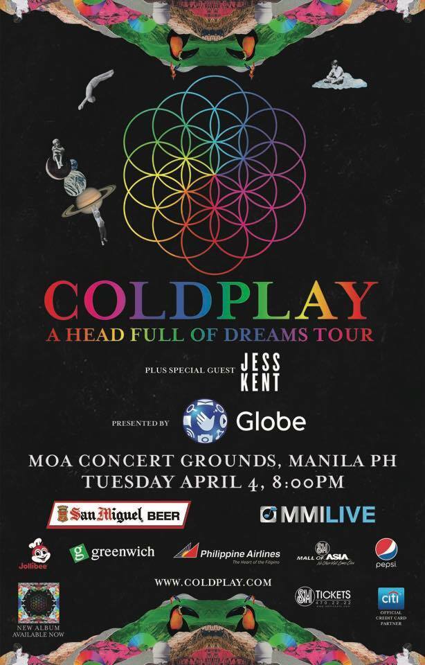 More Coldplay tickets to be released for Manila concert PEP.ph