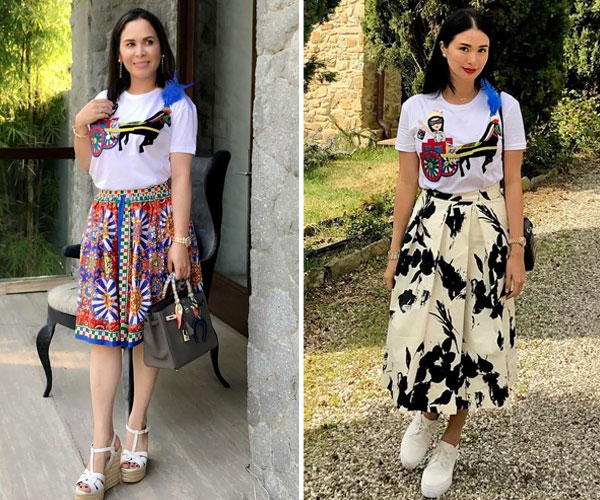 Who slays in D&G pasta dress? Heart Evangelista, Gretchen Barretto, or Jinkee  Pacquiao?