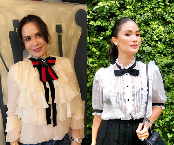 Who slays in D&G pasta dress? Heart Evangelista, Gretchen Barretto, or Jinkee  Pacquiao?