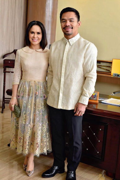 Bongga! Jinkee Pacquiao flaunts P95K Dolce & Gabanna dress - POLITIKO  Mindanao