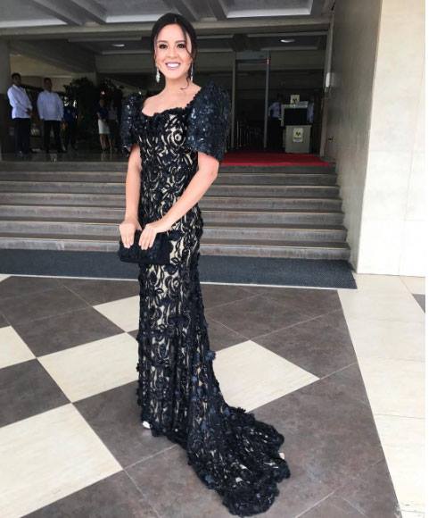 Jinkee Pacquiao classy, stylishly girly at SONA 2017