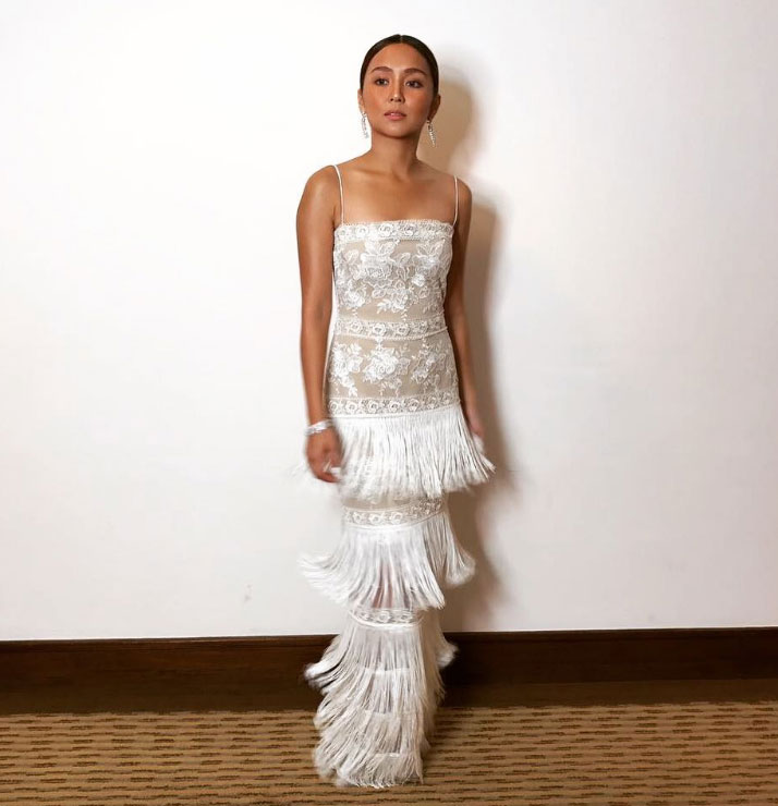 Kathryn bernardo white dress best sale