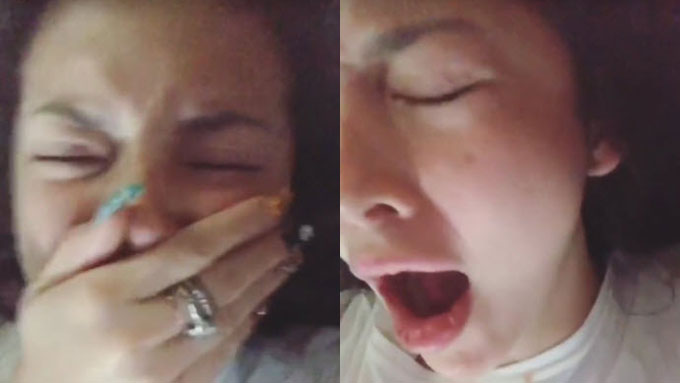 Ellen Adarna posts video of her lying in bed with John Lloyd Cruz