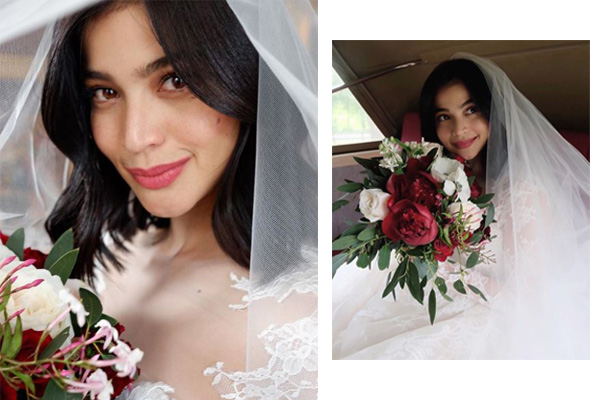 A closer look at what Anne Curtis wore during her wedding