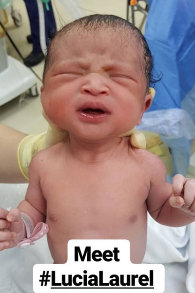 Ayen and Franco Laurel welcome fifth child baby Lucia PEP.ph