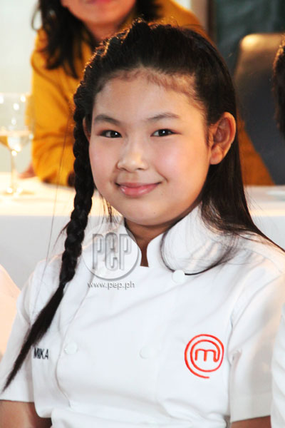 Mika Tanaka says she&#39;s nervous about the final cook-off because she and fellow kiddie cooks do not have an idea what they&#39;re going to do during the ... - 0575d3209