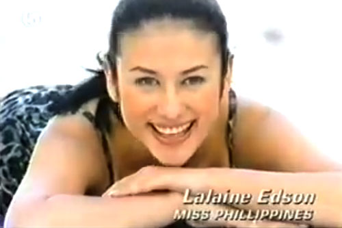 Lalaine Edson, who is Filipino-English, had a brief stint in local showbiz before she decided to join Binibining Pilipinas in 1999. - 706fd8cf0