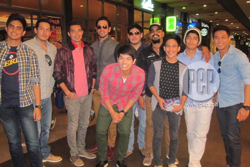 The cast members of Pedro
