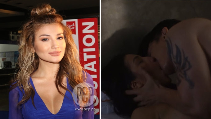 680px x 383px - Nathalie Hart admits she had breast enhancement; tells director, \