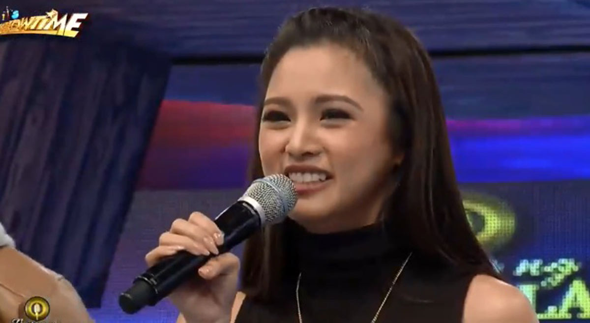 Kim Chiu, gets teased by her co-hosts because of her OOTD