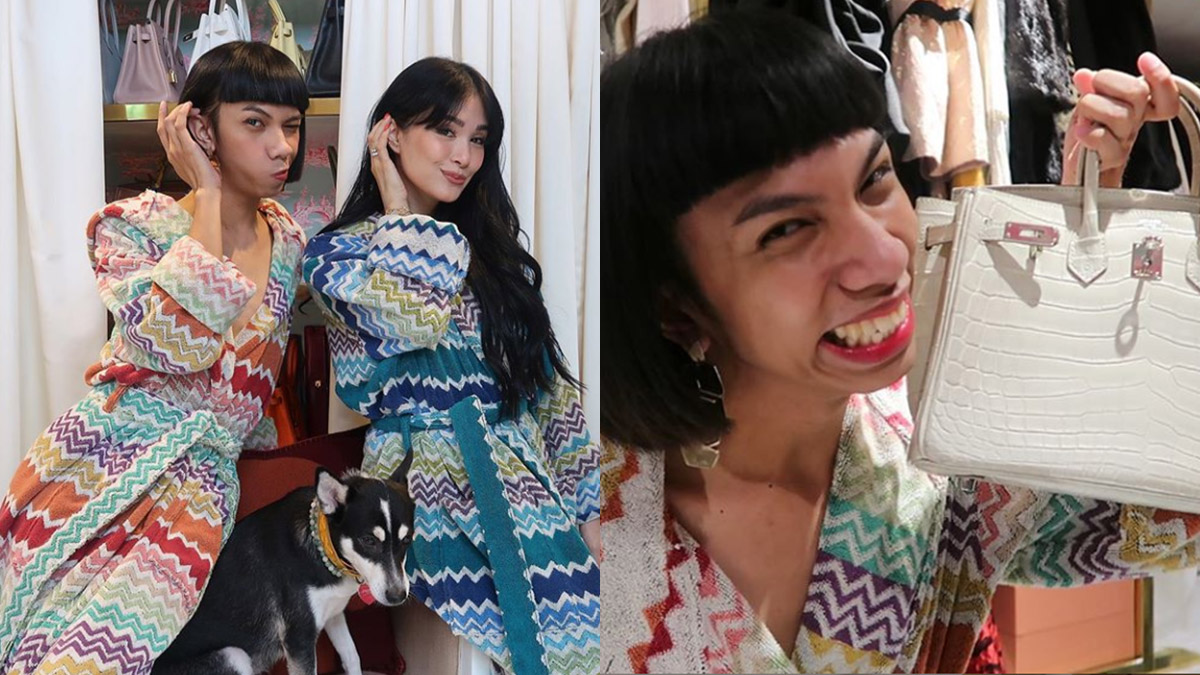 LOOK: Heart Evangelista Paints Jinkee Pacquiao's Hermes Bag - When In Manila