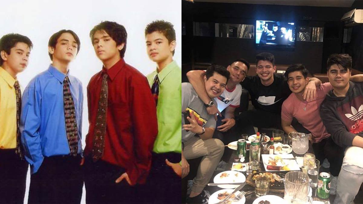 GMA-7 stars Rayver, Rodjun Cruz reunite with members of defunct ABS-CBN boy  group Anime 