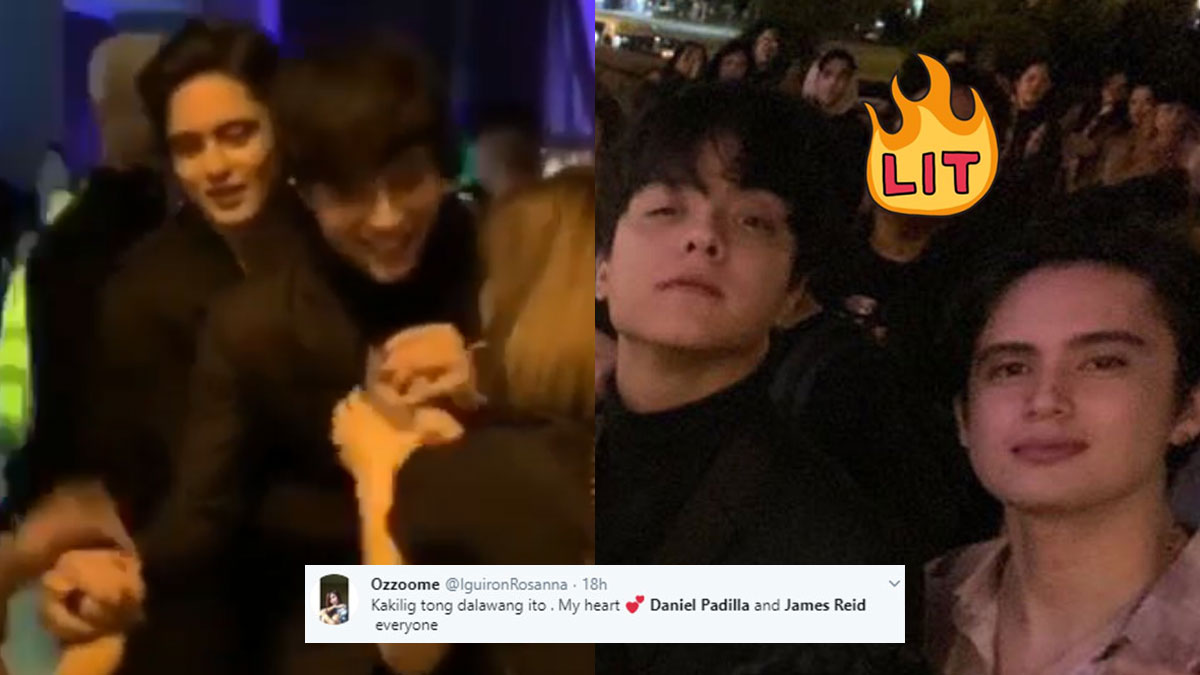 James Reid Daniel Padilla Spotted Partying In Rome Sans Onscreen Rivalry Pep Ph