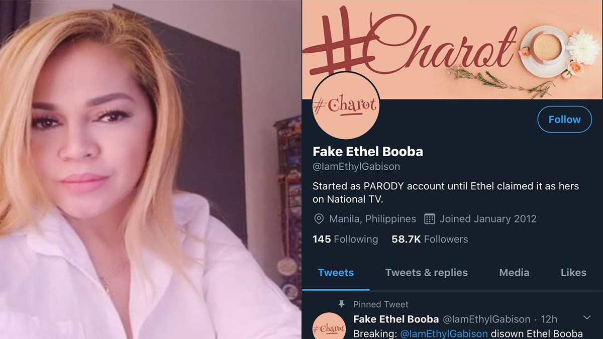 Ethel Booba Sex Scandal - Ethel Booba answers bashers of new Twitter account; Admin reopens parody  account | PEP.ph
