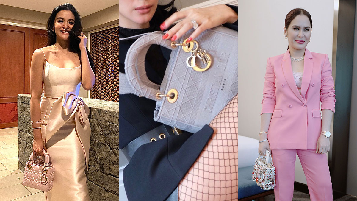 celebs who own a Lady Dior bag 