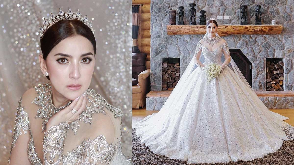 FIRST LOOK: Ara Mina stunning in her princess-like wedding gown