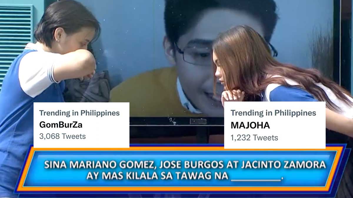 Here's why "GomBurZa" and "MAJOHA" are trending on Twitter | PEP.ph