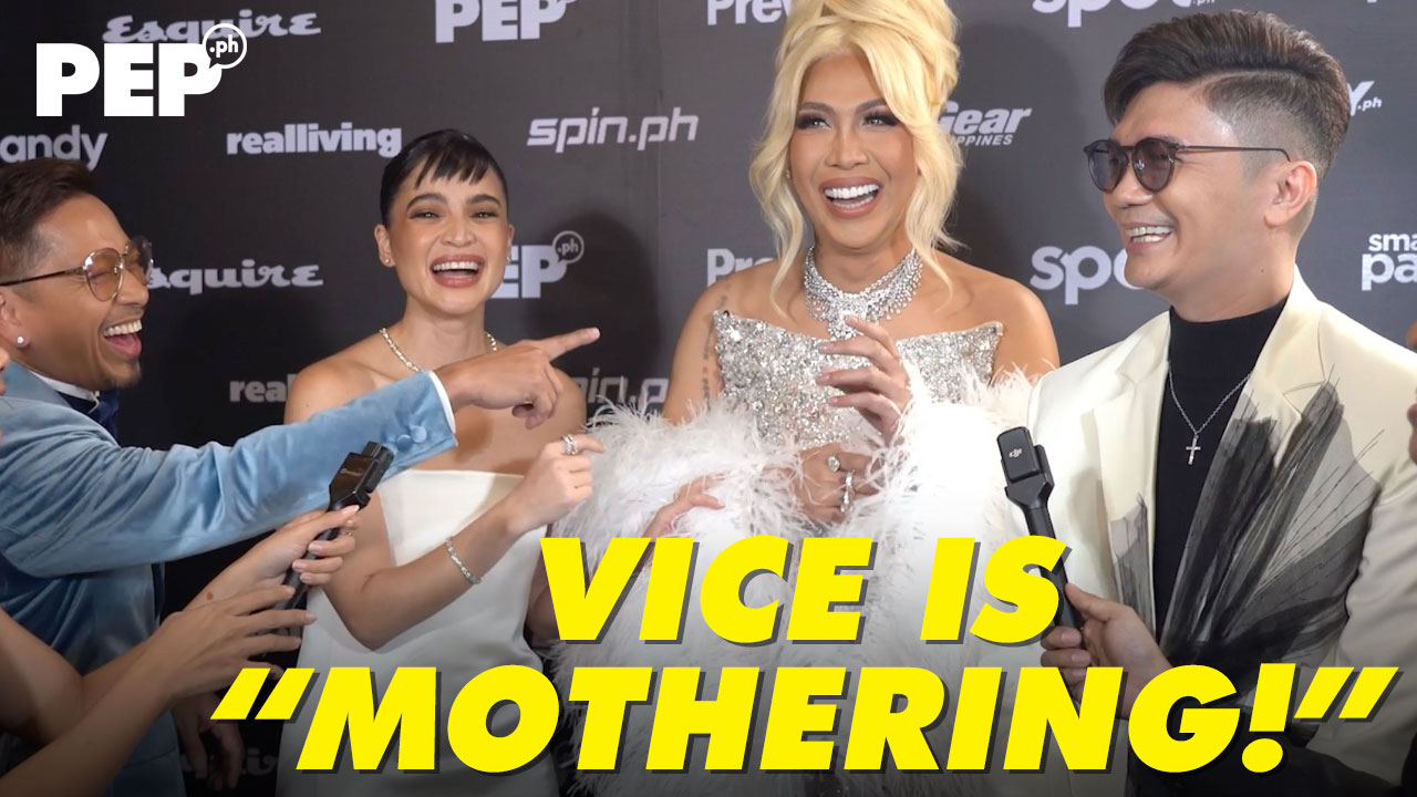 Vice Ganda is surprised by Anne Curtis' outfit