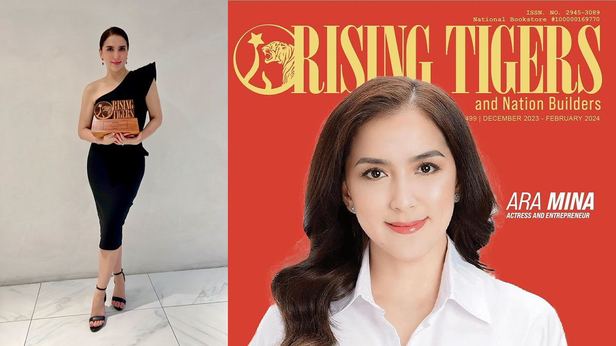 Ara Mina Super Grateful For Rising Tigers Magazine Citation Pepph 