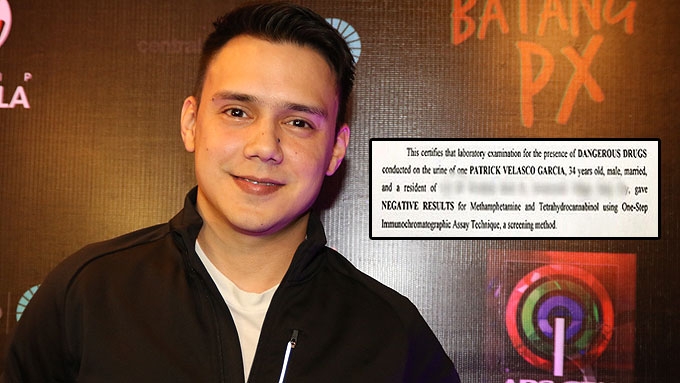 Patrick Garcia undergoes drug test | News | <b>PEP.ph</b>: The Number One Site for ... - 2016-09-01_12:55:31_Patrick-Garcia