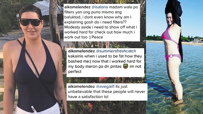 Aiko Melendez accused by netizen of using too much filter in her