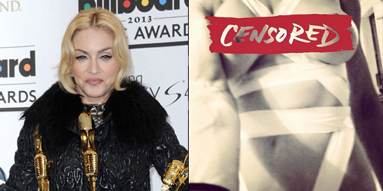 Madonna posts nipple-bearing outfit she wanted to wear to the Met