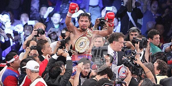 Manny Pacquiao Wins Fight Against Brandon Rios