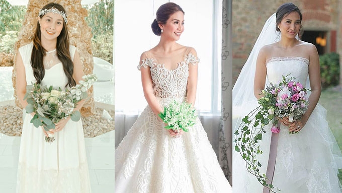 Isabelle daza 2024 wedding dress