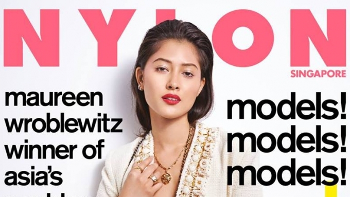 Asia's Next Model Cycle 5 Maureen Wroblewitz makes stunning debut on Nylon Singapore magazine PEP.ph