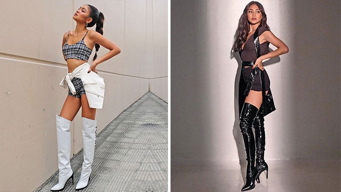 Nadine Lustre is making knee-high boots 
