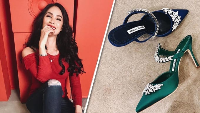 Details we love about Heart Evangelista's shoe collection