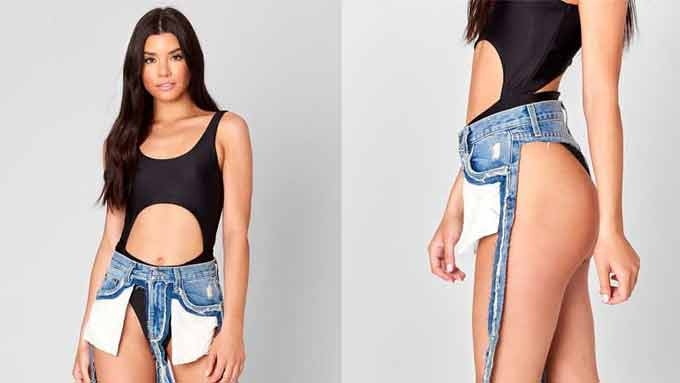 Will you wear this pair of 'extreme cut-out' jeans?