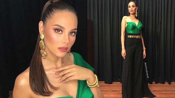 Catriona Gray wows in Thai-inspired 