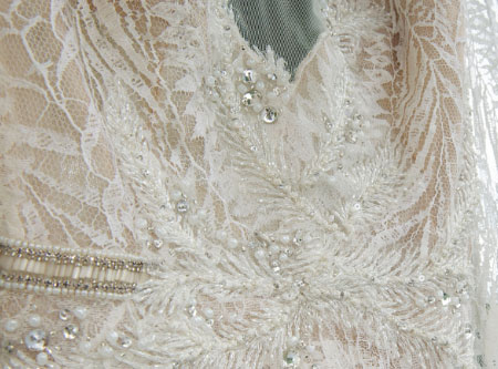 A closer look at Cristalle Belo's stunning sheer wedding dress | PEP.ph