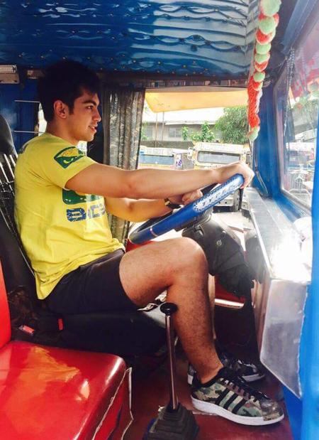 Derrick Monasterio drives jeepney while Bea Binene becomes barker for ...