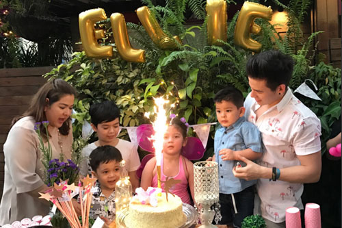 Ellie Eigenmann had two birthday parties: one with Daddy Jake, one with ...
