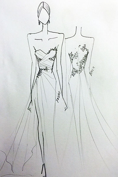 Six designers sketch evening gowns for Maxine Medina | PEP.ph