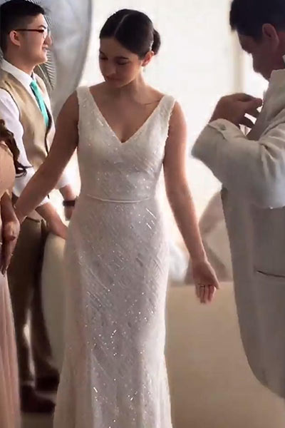 Coleen garcia wedding on sale gown