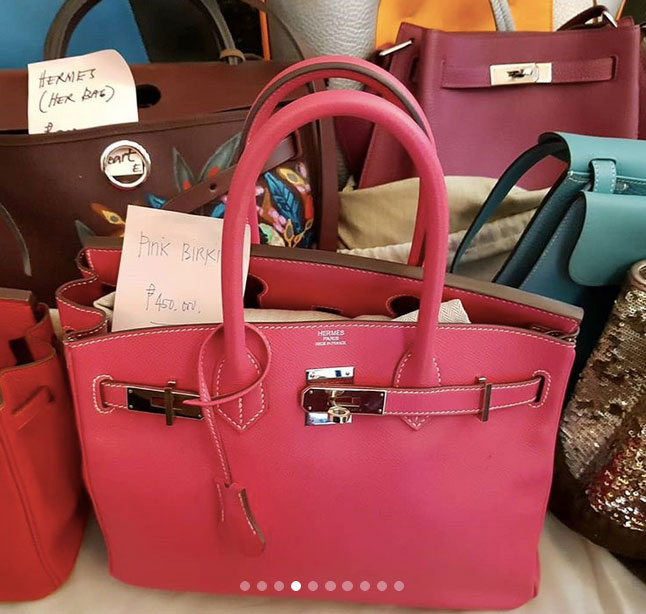 Jinkee Pacquiao Hermà¨s Bags