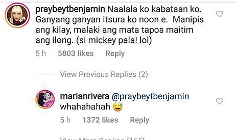 Marian Rivera, pinusuan ang latest IG post ni Vice Ganda 