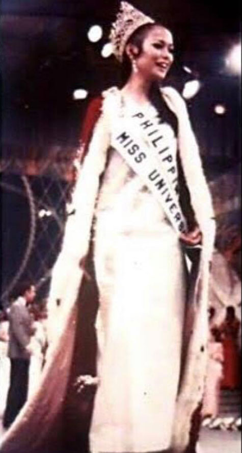 gloria diaz miss universe evening gown