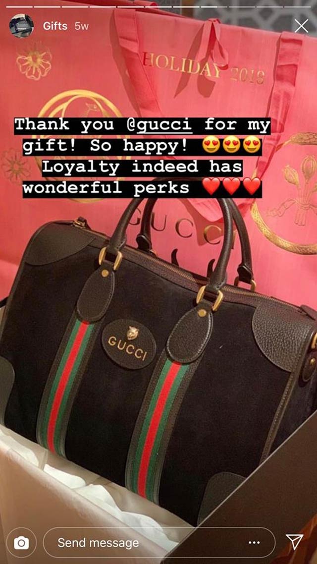 Gucci gifts Dra. Vicki Belo, celebrity personal shopper Aimee Hashim with  exclusive bag